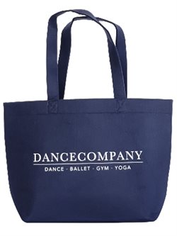 Mørkeblå filt taske Dancecompany