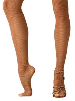 Pridance gode fishnet tights professional - amber