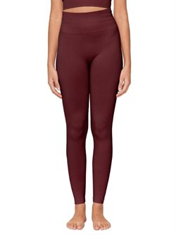 Bordeaux soft seamless rib leggings  fra Moonchild