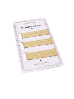 Bobby pins hårnåle - 25 stk blond