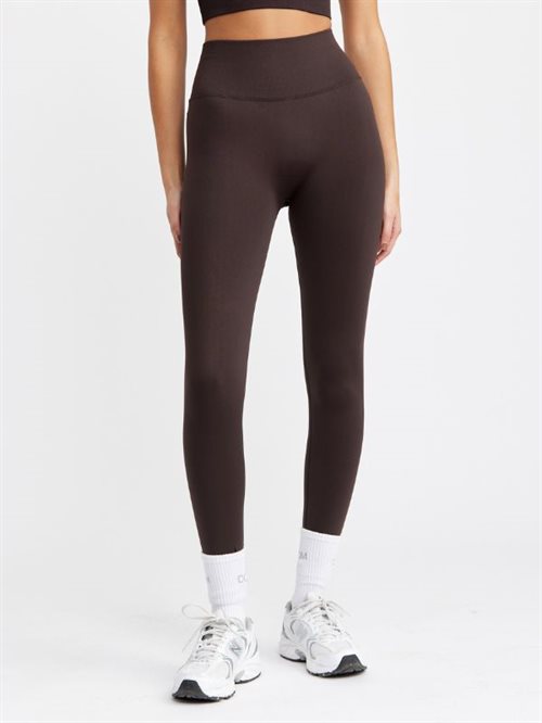 DOM Signature seamless tights mørkebrun