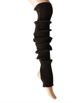 Seré uld benvarmere mørkebrun 85 cm