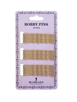 Bobby pins hårnåle - 25 stk blond