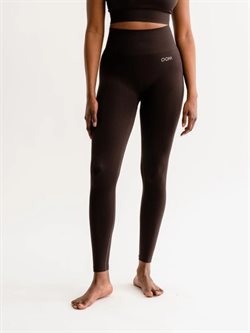 DOM seamless tights dark brown