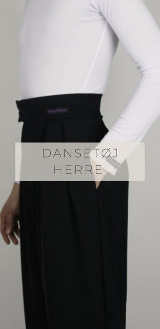Køb dansetøj til herrer her
