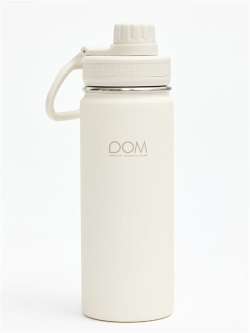 500 ML drikkeflaske i cremhvid fra Drop of mindfulness