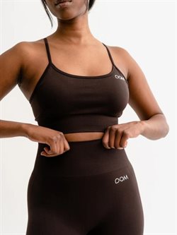 DOM seamless top dark brown