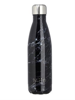 500 Ml drikkeflaske fra Miin Bottle i sort marmor
