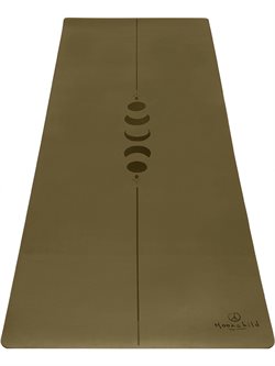 Moonchild yogamåtte mørk oliven XL