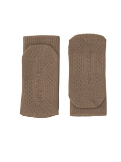 Moonchild karamelfarvet reformer strømper med grib