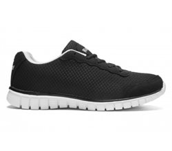Rumpf sort street dancesneaker med fuldsål
