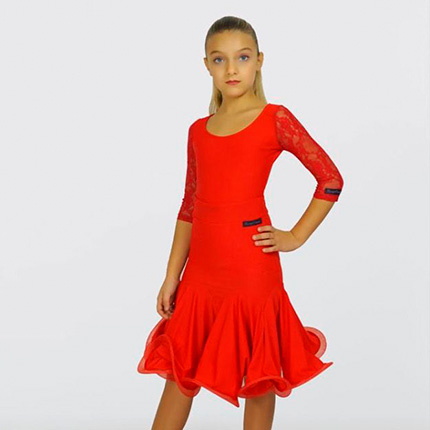 Dansetøj i rødt til piger fra Ready4dance