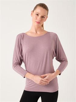 Gammelrosa bluse til dans og yoga TempsDanse 