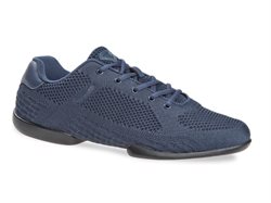 Diamant sneakers Tune med splitsål navy strikket mesh