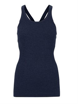 Navy Bella Beluga y-tank top